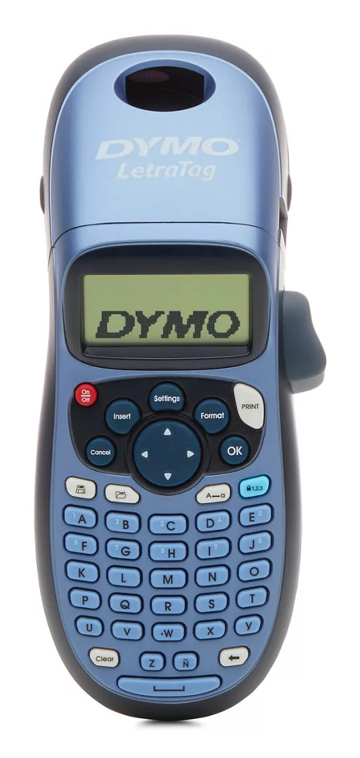 DYMO LetraTag 100H Handheld labeller - Blue (2174534) thumbnail 2