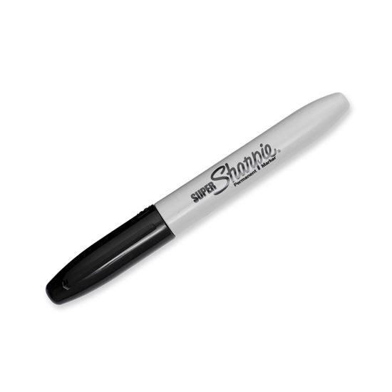 Sharpie Super Fine Point Permanent Marker Black 33001 - (MOQ 12) Sharpie — view 2