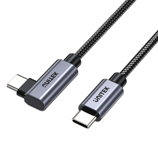 UNITEK 3m USB-C to Right Angled 90 Degree USB-C Connector. Unitek — view 2