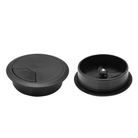 DYNAMIX 80mm Round Desk Grommet. Easily & Neatly Store your Power, Dynamix — view 2