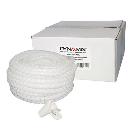 DYNAMIX 20mx15mm Easy Wrap - Cable Management Solution, Bulk Packed, Dynamix — view 2