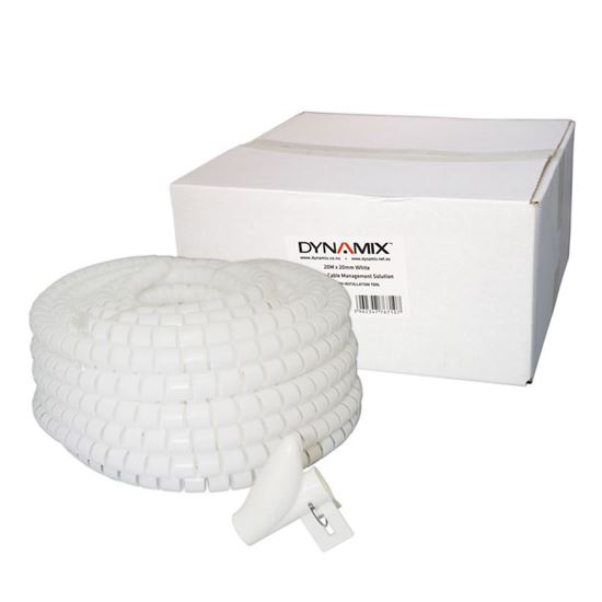DYNAMIX 20mx20mm Easy Wrap - Cable Management Solution, Bulk Packed, Dynamix — view 2