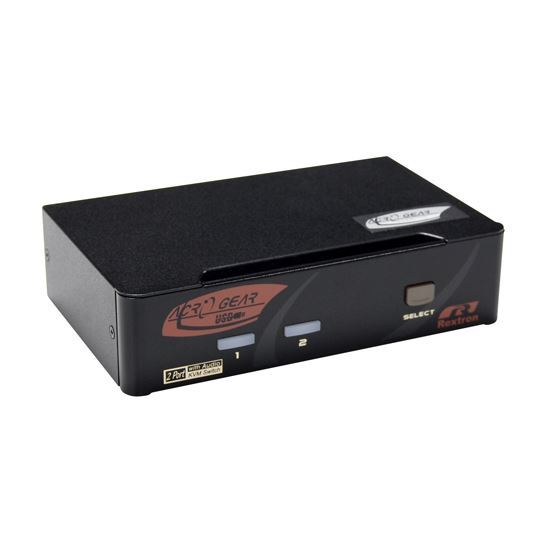 REXTRON 2 Port DisplayPort USB KVM with Audio. Rextron — view 2