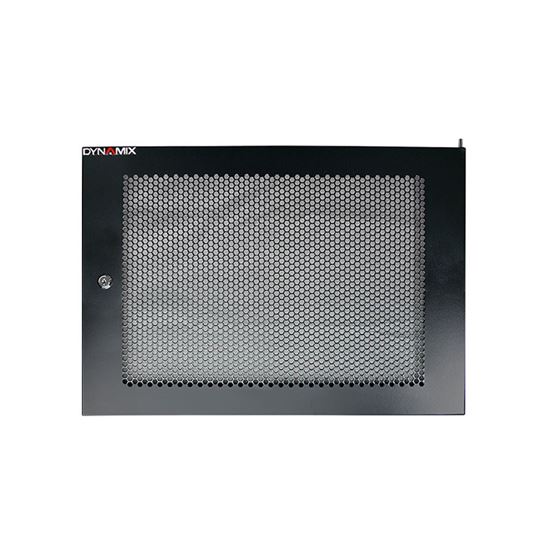 DYNAMIX Mesh Front Door 600mm 9U with Round Lock for RWM9 Dynamix — view 2