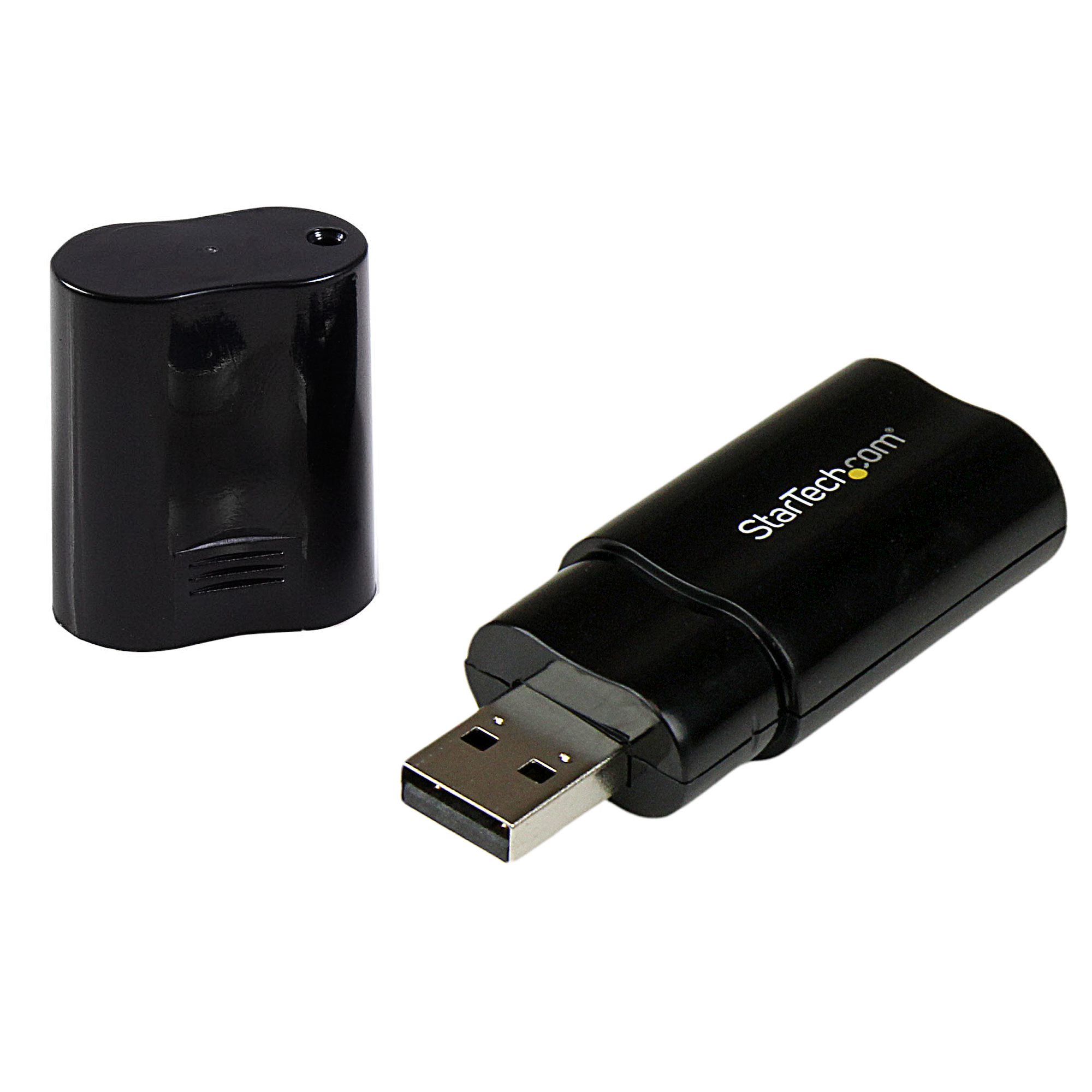 USB to 3.5mm Headphone Jack Stereo Audio Sound Card StarTech.com — view 2