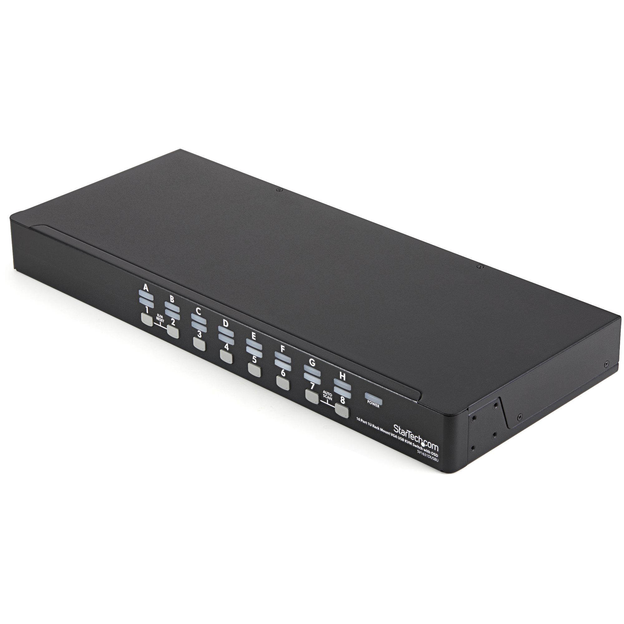 16 Port 1U Rack Mount USB KVM Switch Kit StarTech.com — view 2