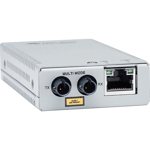 AT-MMC2000/SC-960 10/100/1000T to 1000SX/SC MM Media & Rate Converter- Multi-region PSU- TAA (Federal) Allied Telesis — view 2