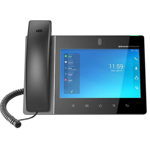 GXV3480 IP Android Video Phone 8"" Touchscreen 16-line Gigabit PoE Grandstream Networks — view 1