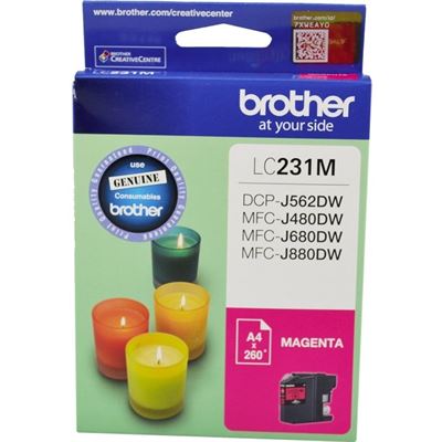 Brother LC231M Magenta Ink Cartridge Brother — view 2