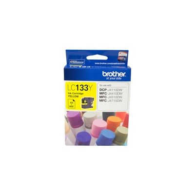 Brother LC133Y Yellow Ink Cartridge Brother — view 2