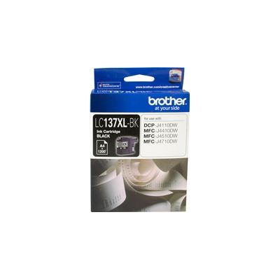 Brother LC137XLBK Black High Yield Ink Cartridge Brother — view 2