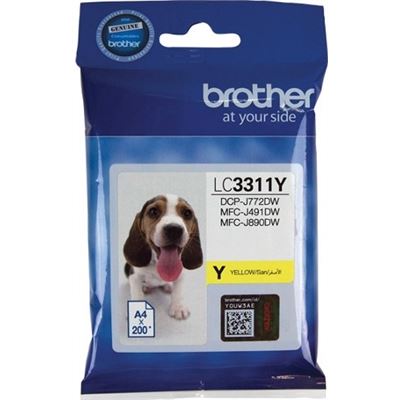 Brother LC3311Y Yellow Ink Cartridge Brother — view 2