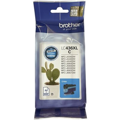 Brother LC436XLC Cyan Ink Cartridge Brother — view 2