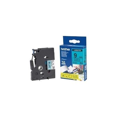 Brother TZe-521 9mm x 8m Black on Blue Tape Brother — view 2