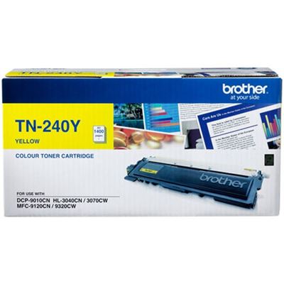 Brother TN-240Y Yellow Toner Brother — view 2