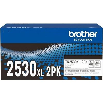 Brother TN2530XL2PK Black High Yield Toner 2 Pack Brother — view 2