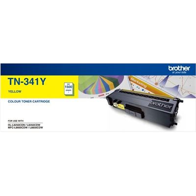 Brother TN-341Y Yellow Toner Brother — view 2