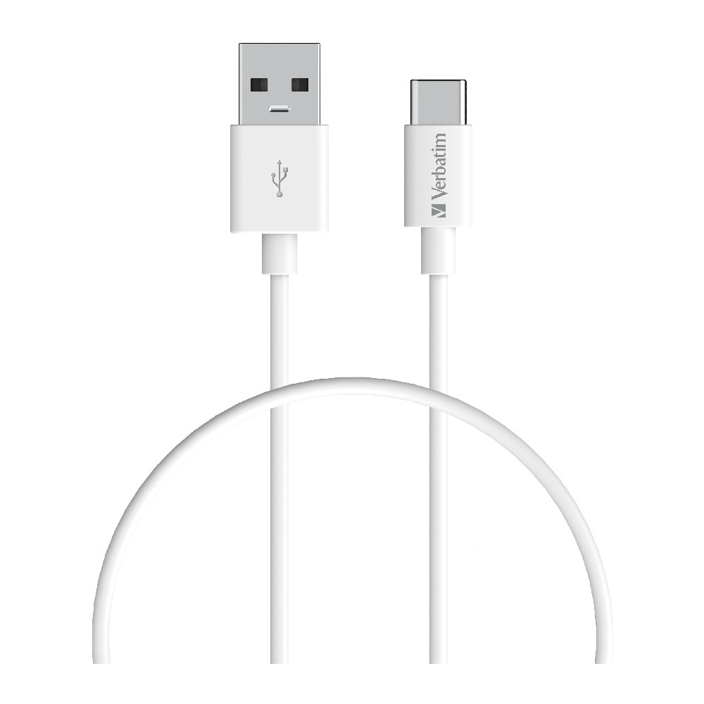 Verbatim Charge & Sync USB-C Cable 1m - White Verbatim — view 2