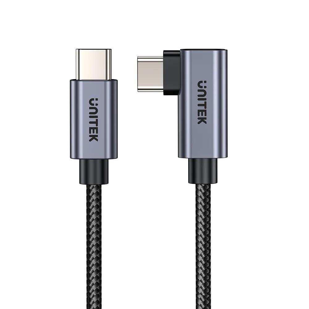 Unitek Usb-C to Right Angle Usb-C 0.5m 480Mbps Unspecified — view 2