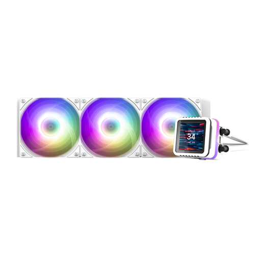 Zalman Alpha2 DS 36 ARGB White Liquid Cooler - Triple 120mm Fan 5yr w Zalman — view 2