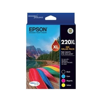 Epson 220XL 4 Ink High Yield Ink Cartridge Value Pack Epson — view 2