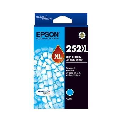 Epson 252XL Cyan High Yield Ink Cartridge Epson — view 2