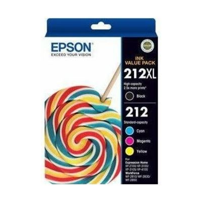 Epson 212XL BK + 212 C/M/Y 4 Ink Cartridge Value Pack Epson — view 2