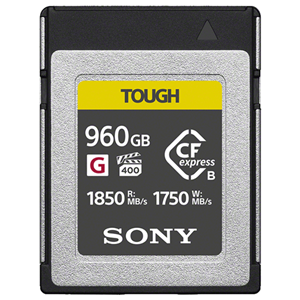 Sony CEBG960T Tough CFexpress Type B 960GB Memory Card thumbnail 2