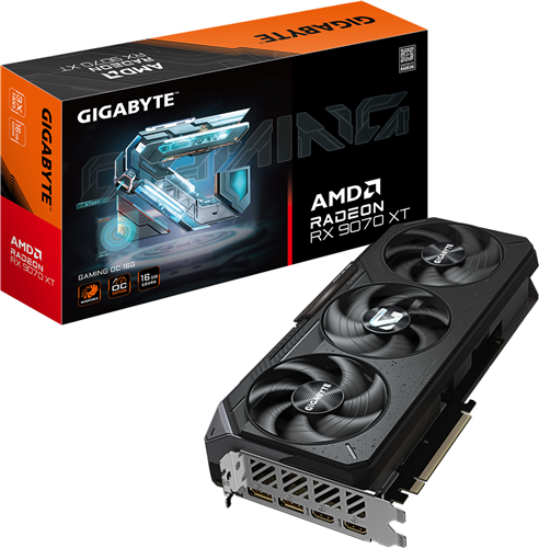Gigabyte GV-R9070 Gaming OC-16GD 16GB PCIE Graphics Card Gigabyte — view 2