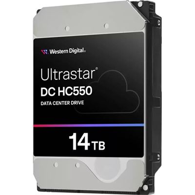 WD Ultrastar HC550 SATA 3.5" 7200RPM 512MB 14TB  HDD Western Digital — view 2