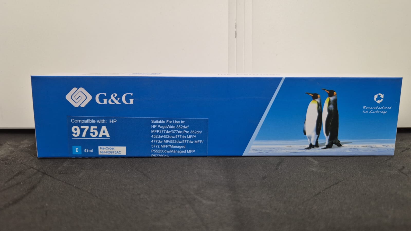 HP 975A Cyan PageWide Cartridge HP — view 2