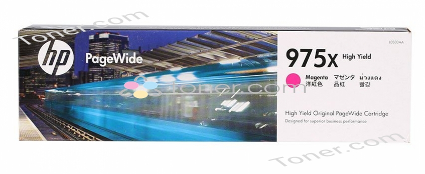 HP 975X Magenta High Yield PageWide Cartridge HP — view 2