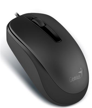 Genius DX-120 USB Wired Mouse Black Genius — view 1