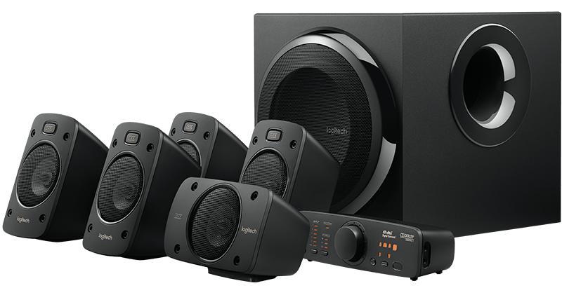 Logitech Z906 5.1 Channel Surround Sound 500W Multimedia Speakers Logitech — view 2