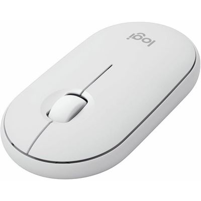 Logitech M350S Pebble 2 USB Wireless/Bluetooth Mouse - White Logitech — view 2