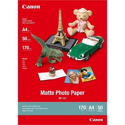 Canon MP-101 A4 Matte 170gsm Photo Paper - 50 Sheets Canon — view 2