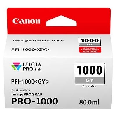 Canon PFI-1000GY Grey Ink Tank Canon — view 2