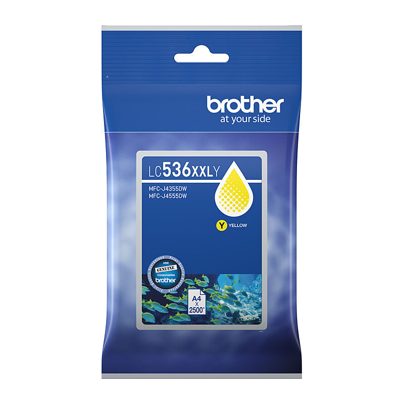 Brother LC536XXLY Yellow Ink Brother — view 2