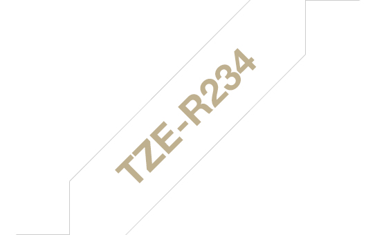 Brother TZeR234 Labelling Tape thumbnail 1