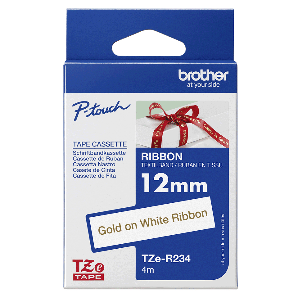 Brother TZeR234 Labelling Tape thumbnail 4
