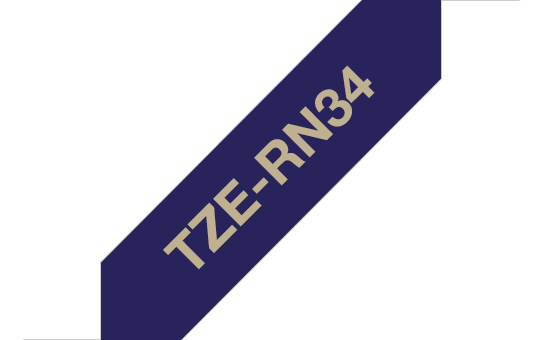 Brother TZeRN34 Labelling Tape thumbnail 2