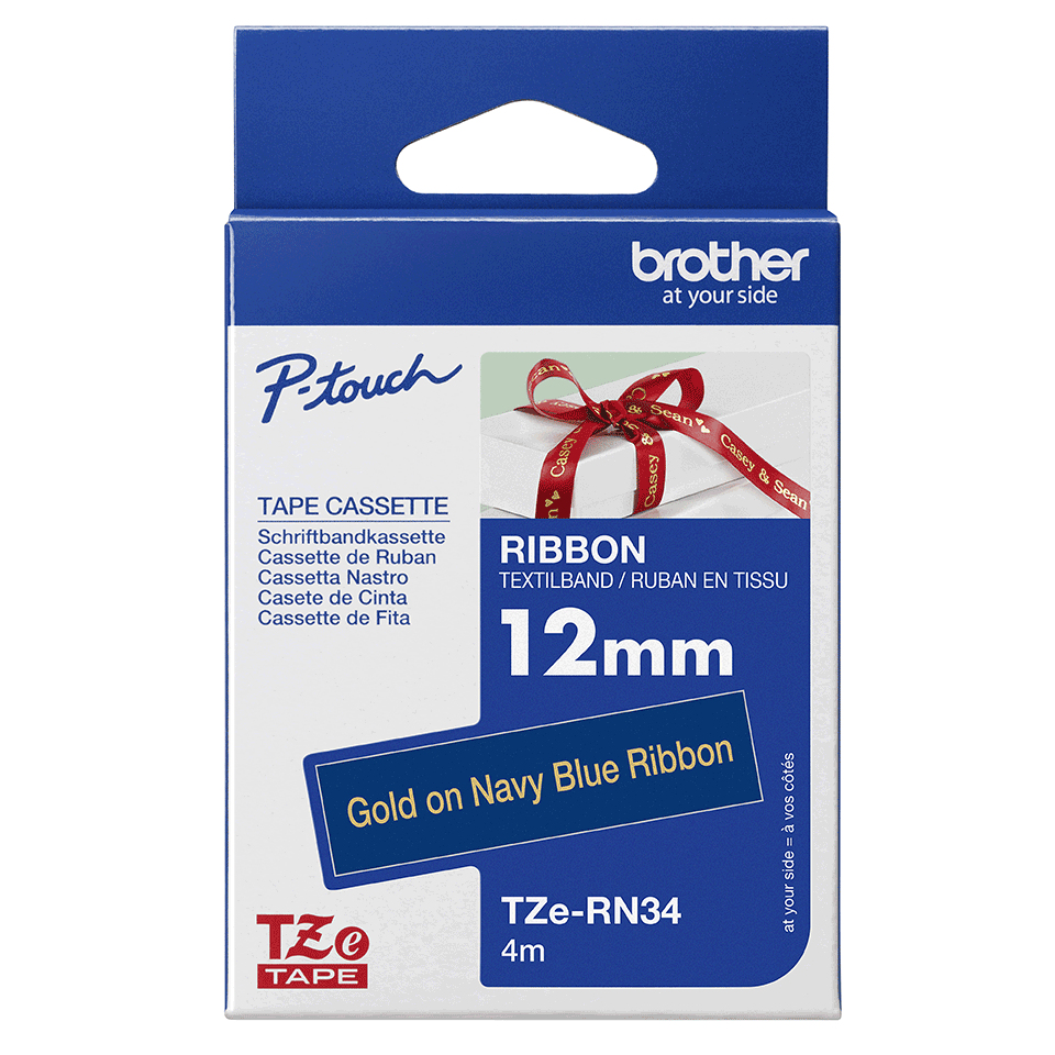 Brother TZeRN34 Labelling Tape thumbnail 5
