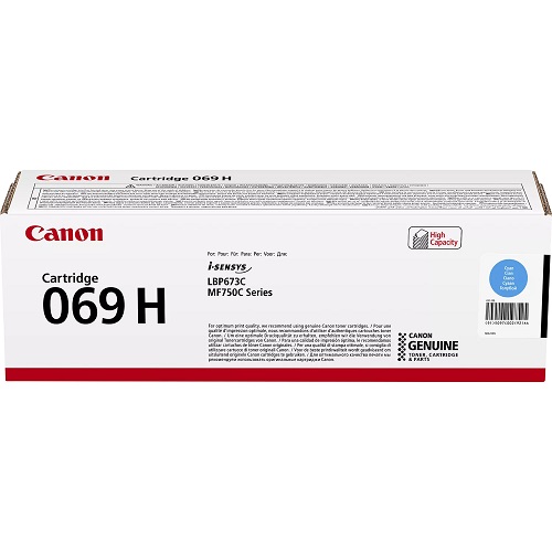 Canon CART069HC Cyan Toner Canon — view 2
