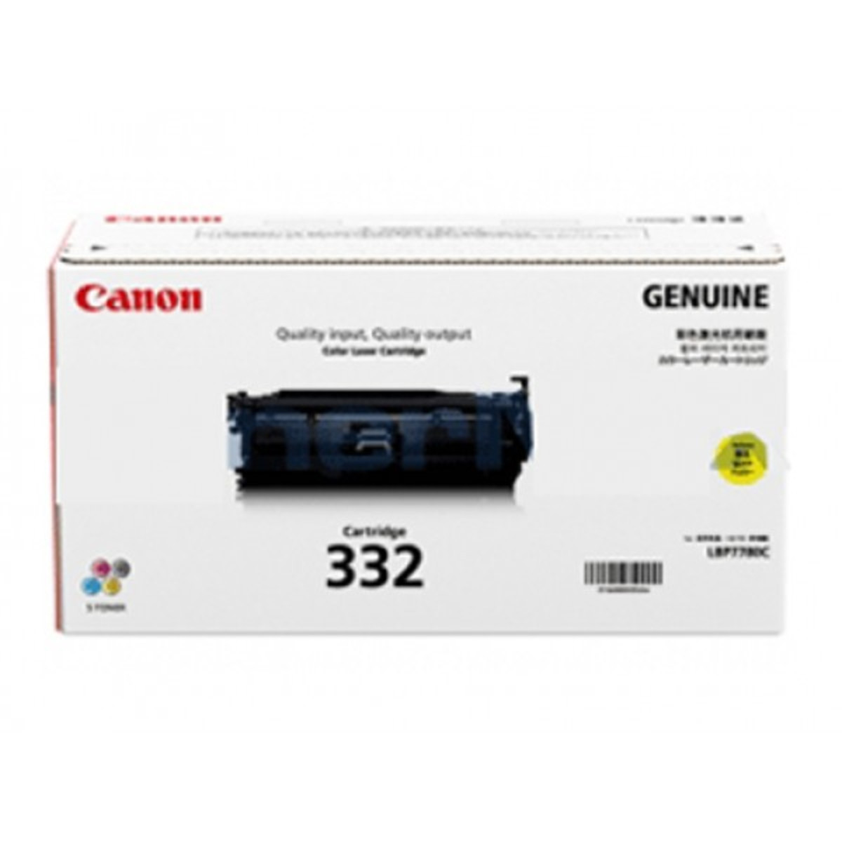 CART332Y Canon Yellow Toner Canon — view 2