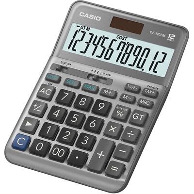 Casio DF120FM Calculator black Casio — view 2