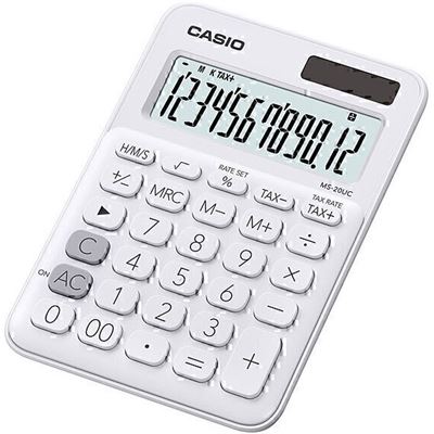 Casio MS20UCWE Calcultor White Casio — view 2
