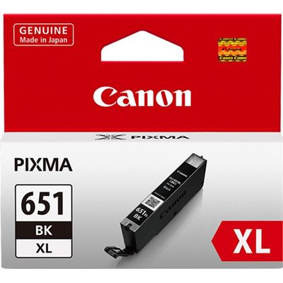Canon CLI651XL Black Ink Cart Canon — view 2