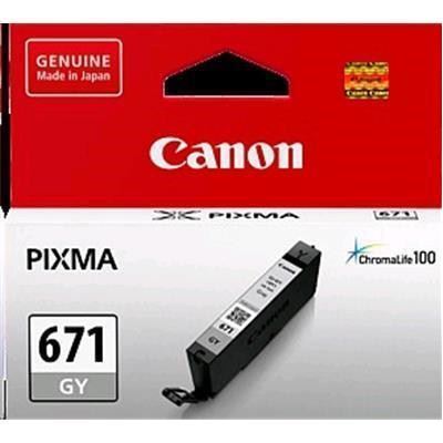 Canon CLI671 Grey Ink Cart Canon — view 2