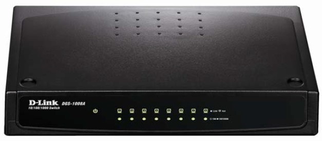 D-LINK DGS-1008A  Switch thumbnail 1