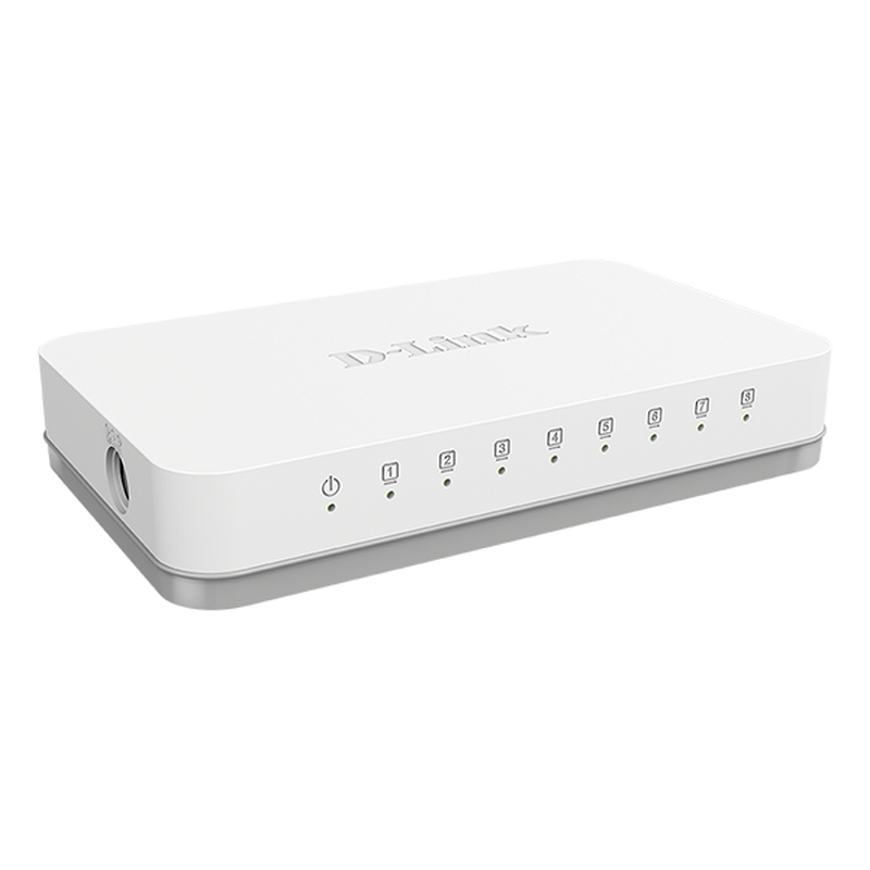 D-LINK DGS-1008A  Switch thumbnail 3